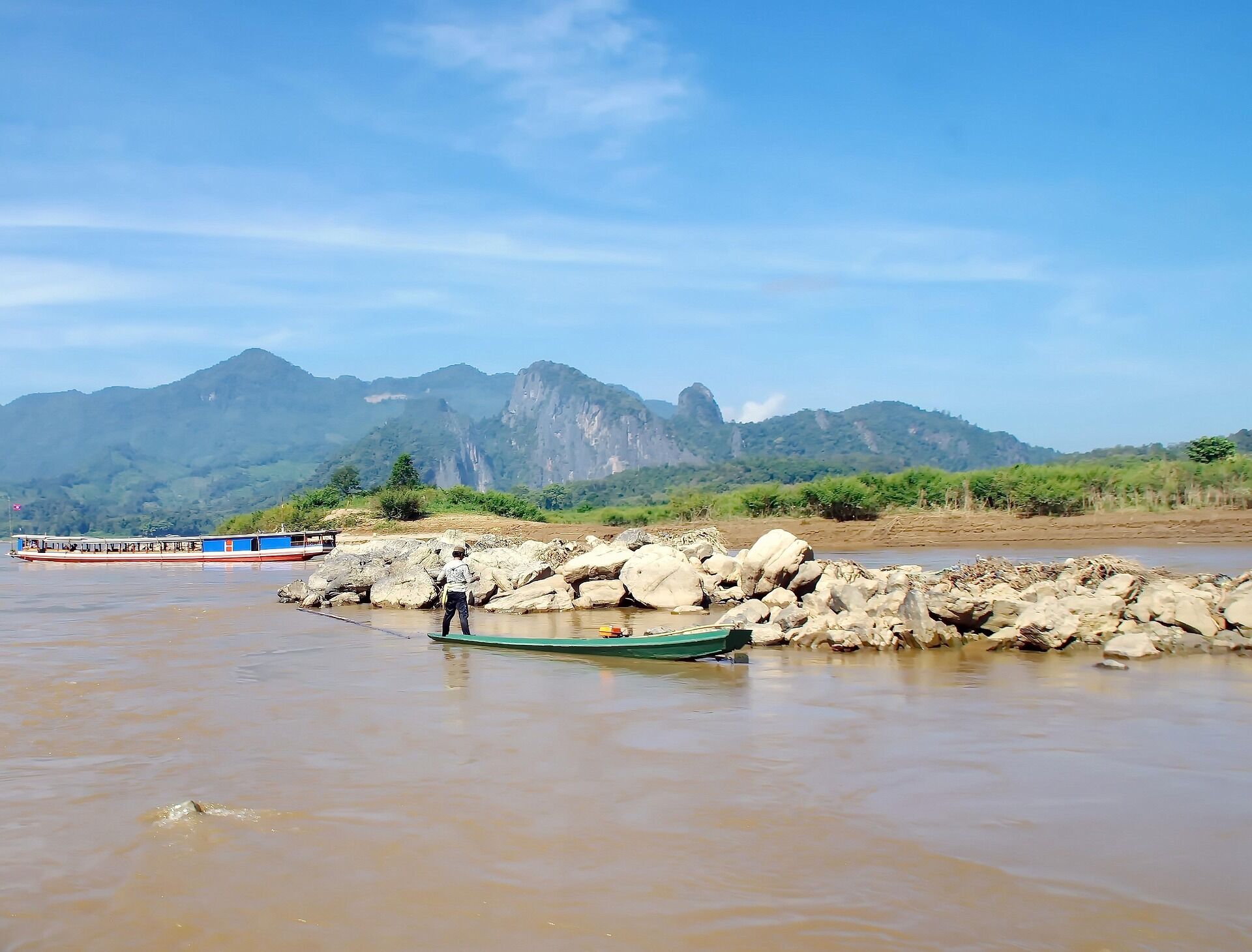 Start your journey with the Mekong’s tranquil glow